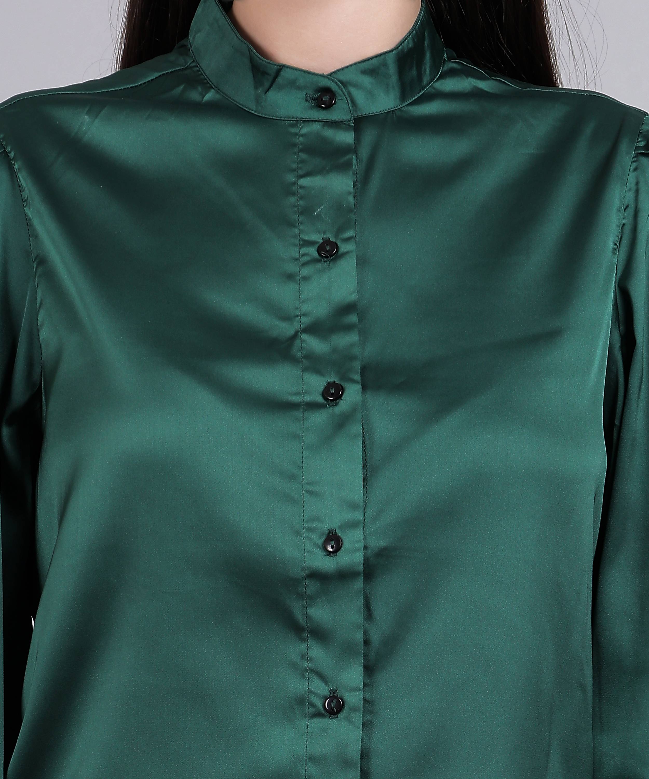 DARK GREEN TOP